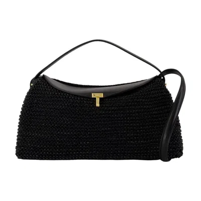 Totême Toteme T-lock Top Handle Purse