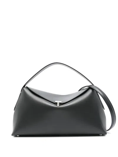 Totême T-lock Tote Bag In Grey