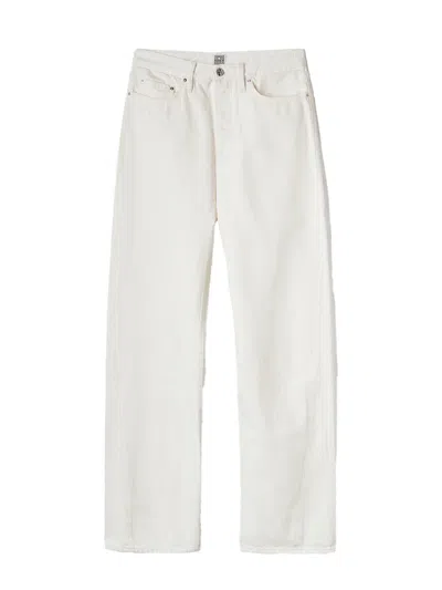 Totême Toteme T. Seam Denim Full Length White