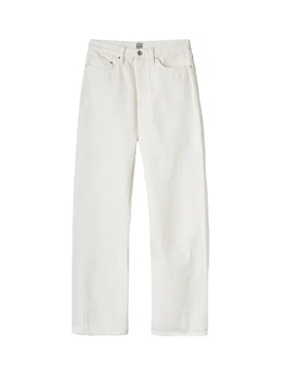 Totême Toteme T. Seam Denim Full Length White