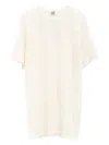 Totême Embroidered Ribbed Stretch-cotton Jersey T-shirt