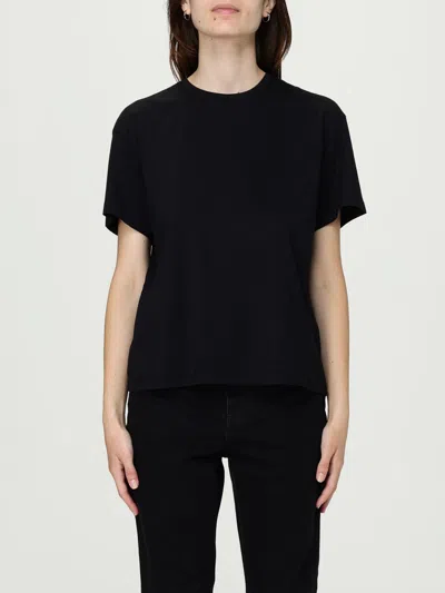 TOTÊME T-SHIRT TOTEME WOMAN COLOR BLACK,H18059002