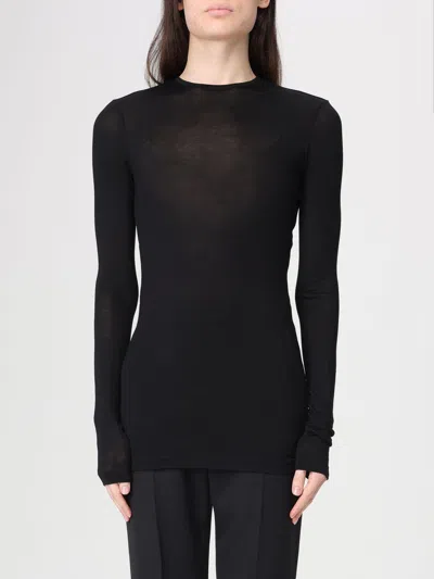 Totême T-shirt Toteme Damen Farbe Schwarz In Black