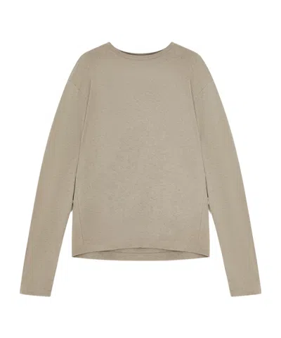 Totême Toteme T-shirts And Polos Beige In Brown