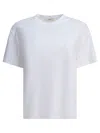 Totême Basic Crewneck T-shirt In White