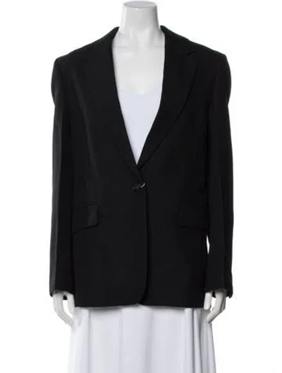 Pre-owned Totême Tailored Blazer In Black
