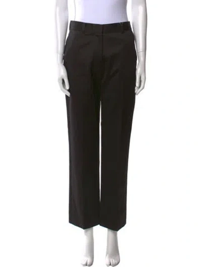 Pre-owned Totême Tailored Chinos Straight Leg Pants W/ Tags In Black