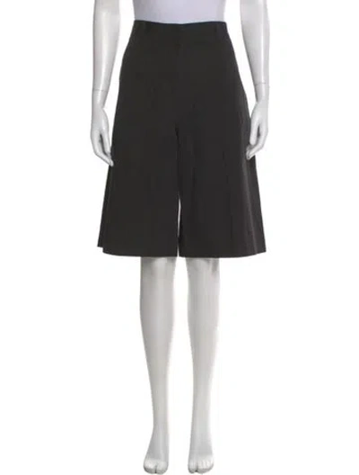 Pre-owned Totême Tailored Shorts Knee-length Shorts In Black