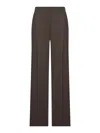 Totême Tailored Wool Blend Trousers In Multi