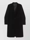 Totême Tailored Wool Coat Featuring Pockets In Black