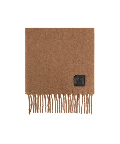Totême Tassel Scarf In Brown