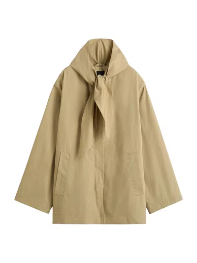 Totême Toteme Tech Scarf Jacket Cashew