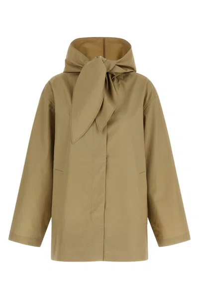 Totême 'technical Scarf' Jacket In Brown