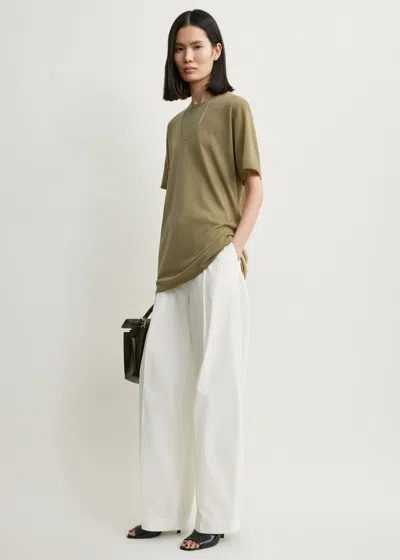 Totême Tee Knit Desert Petite In White