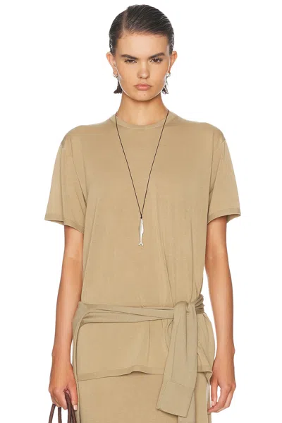 Totême Tee Knit Top In Desert