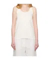 Totême Textured Top In White