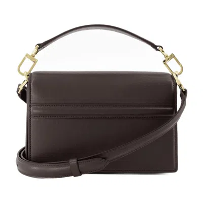 Totême Toteme T-flap Shoulder Bag In Brown