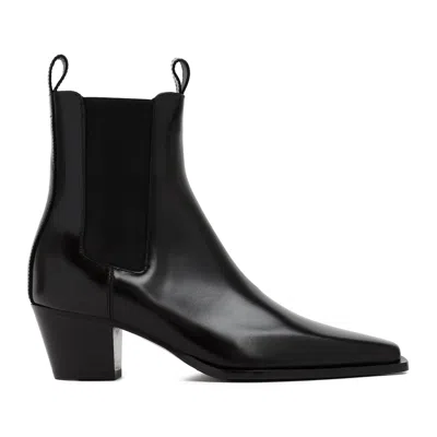 Totême Toteme The City Ankle Boots In Multi