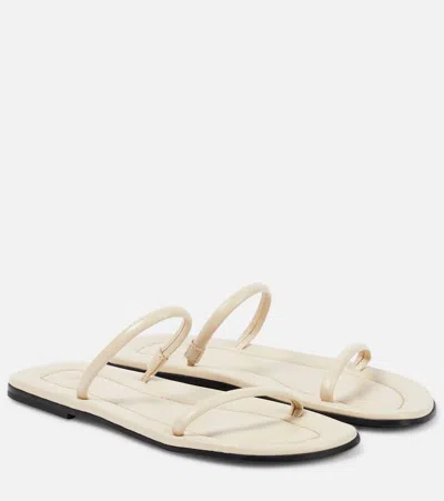 Totême Toteme The City Slide Sandals In Off White