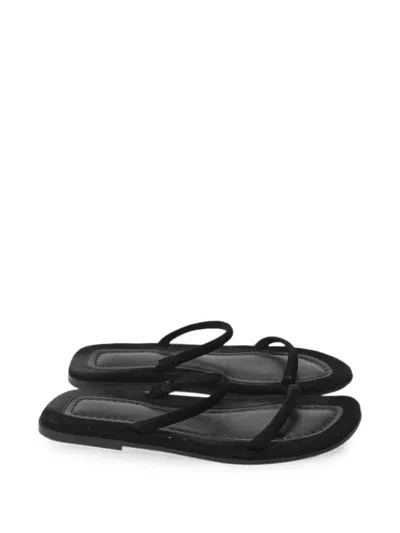 Pre-owned Totême The City Slides In Black