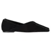 Totême Toteme The Everyday Flat Ballerinas In Black
