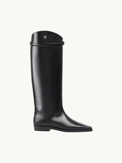 Totême The Riding Boots Black 200 It36