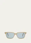 Totême The Squares Square Acetate Sunglasses In Medium Gray