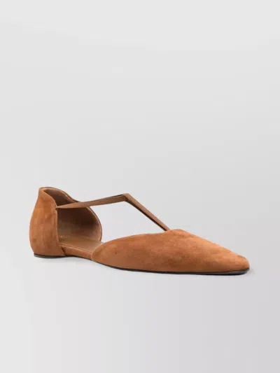 Totême The Strappy Flat T-strap