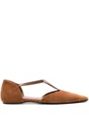Totême Toteme The T-strap Flat Shoes