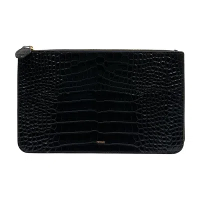 TOTÊME TOTEME THREEFOLD WALLET  BLACK