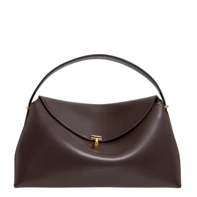 Totême T-lock Bag In Brown