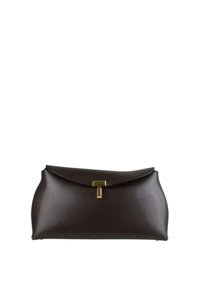 Totême T-lock Clutch