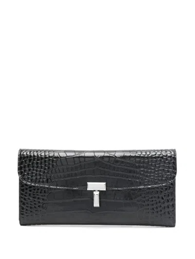 Totême Toteme T-lock Coin Purse In Black