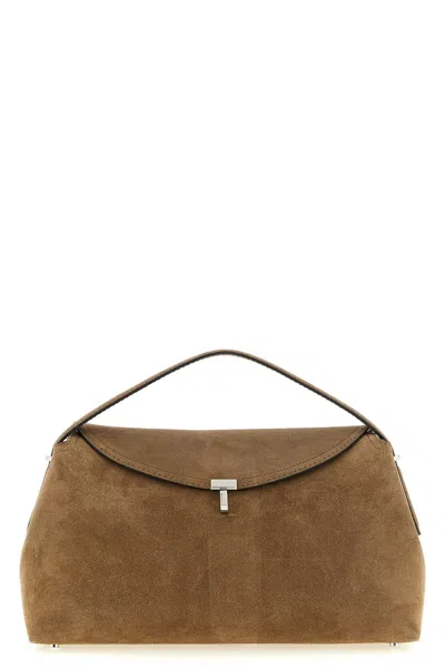 Totême 't-lock' Handbag In Brown