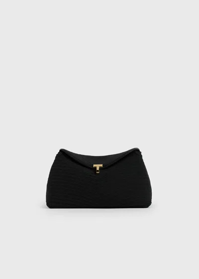 Totême T-lock Rope Clutch Black