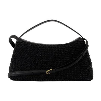 Totême Toteme T-lock Top Handle Bag  Black