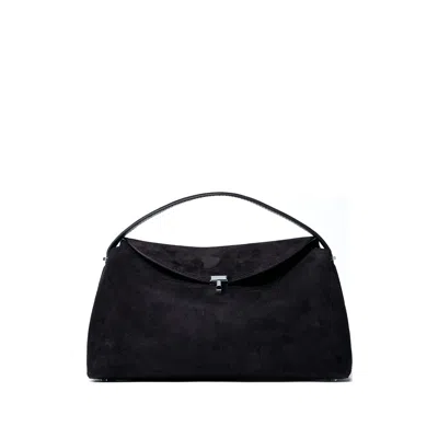 Totême T-lock Top Handle Bag In Brown