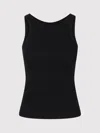 Totême Ribbed Round Neck Sleeveless Tank