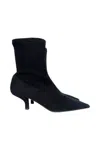 Totême Toteme Totem Sock Boots Shoes In Black