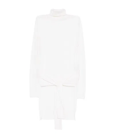 Totême Totme Double-sleeve Turtleneck Top In White