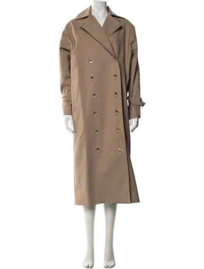 Pre-owned Totême Trench Coat In Brown