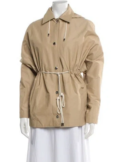 Pre-owned Totême Trench Coat In Neutral