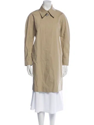 Pre-owned Totême Trench Coat In Neutral