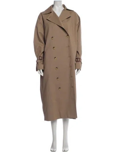 Pre-owned Totême Trench Coat In Neutral