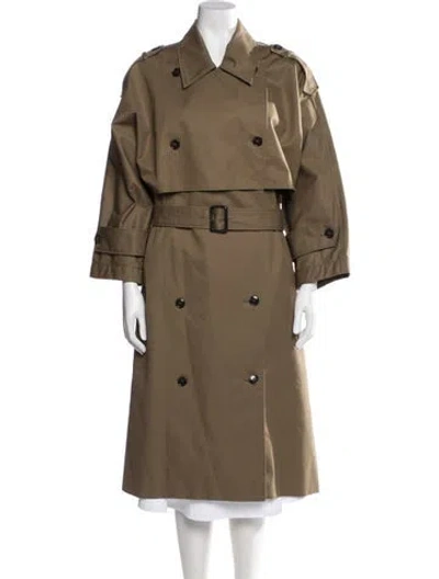 Pre-owned Totême Trench Coat In Neutral