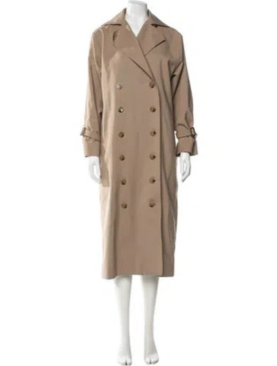 Pre-owned Totême Trench Coat In Neutral