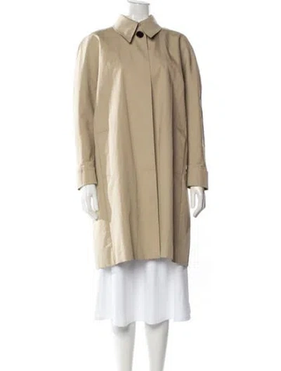 Pre-owned Totême Trench Coat In Neutral