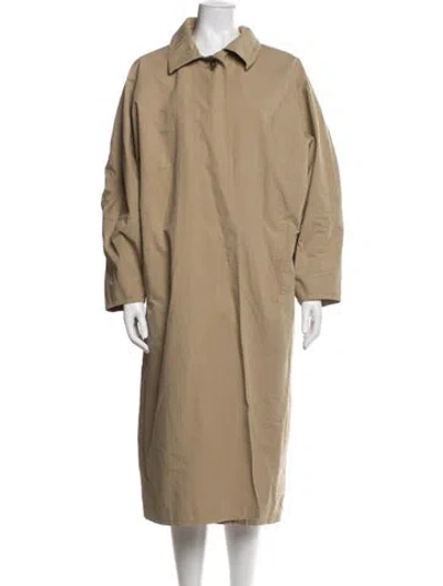 Pre-owned Totême Trench Coat In Neutral
