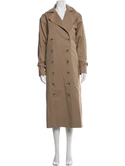 Pre-owned Totême Trench Coat In Neutral