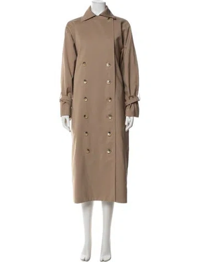 Pre-owned Totême Trench Coat In Neutral